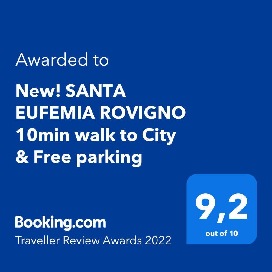 דירות Santa Eufemia Rovinj 10Min Walk To City & Free Garage Parking מראה חיצוני תמונה